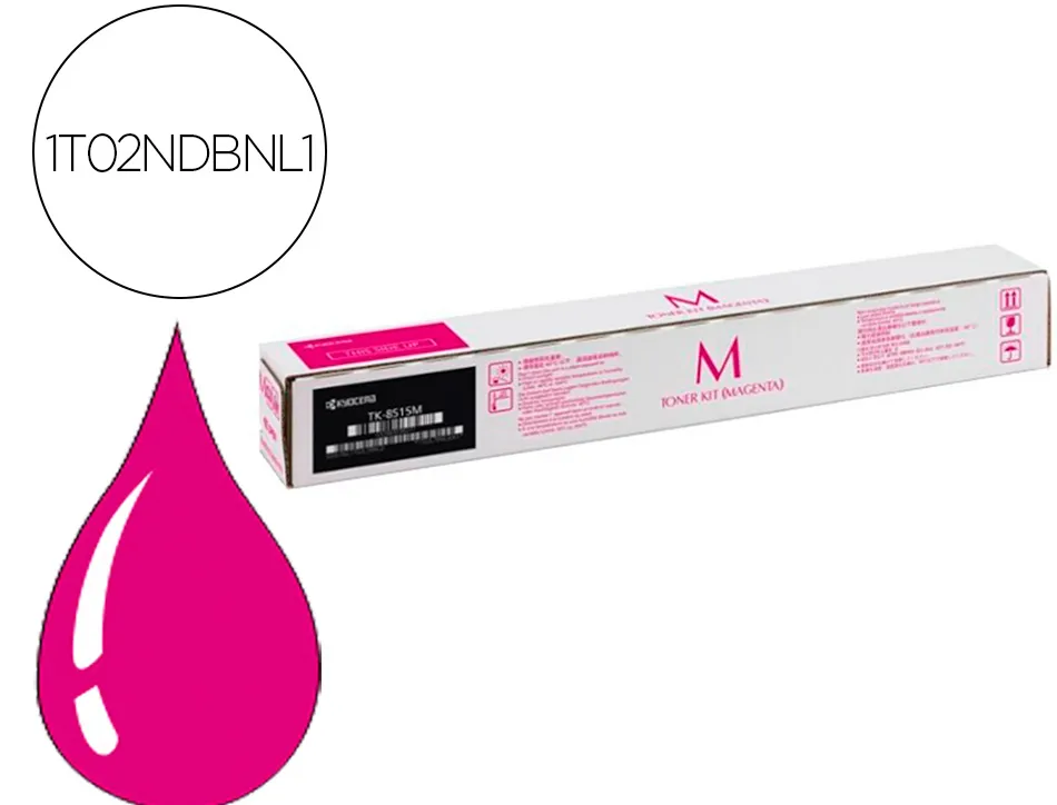 Toner kyoceraá tk-8515m taskalfa 5052ci / 6052ci (1t02ndbnl0) magenta
