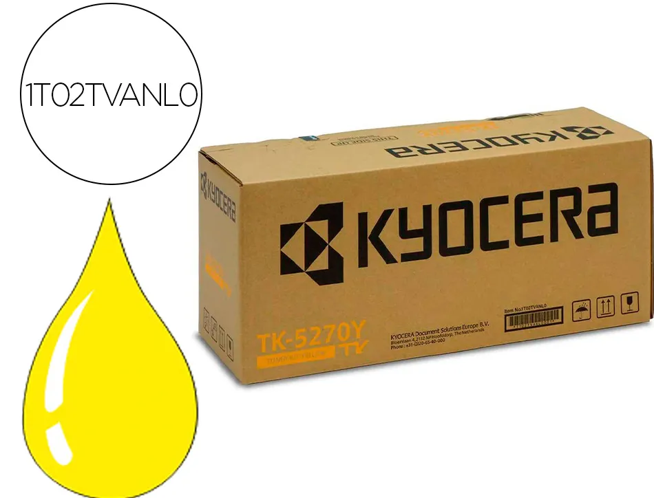 Toner kyoceraá tk5270y ecosys m6230 / 6630cidn jaune