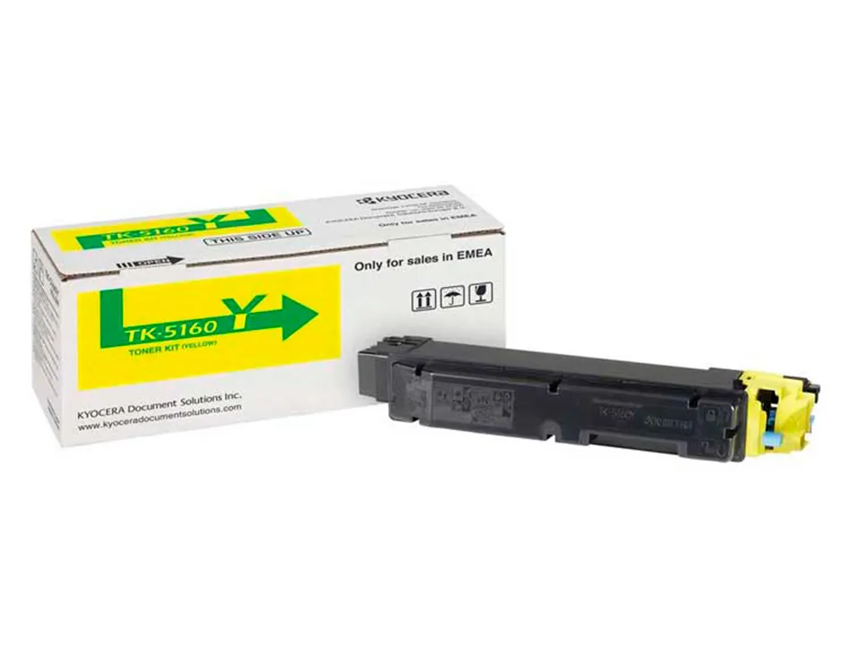 Toner kyoceraá tk-5160yá jaune
