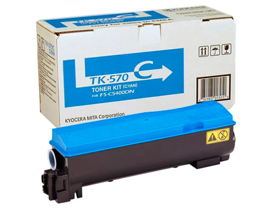 Toner kyocera toner laser tk570c fs-5400 cyan