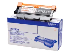 Toner laser brother tn2220 couleur noir haute capacité 2600p