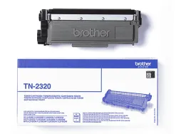 Toner laser brother tn2320 couleur noir haute capacité 2600p