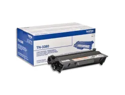Toner laser brother tn3380 couleur noir haute capacité 8000p