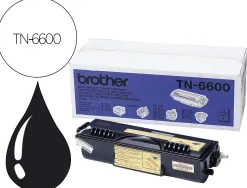 Toner laser brother tn6600 couleur noir haute capacité 6000p
