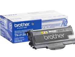 Toner laser brother tn2120 couleur noir haute capacité 2600p