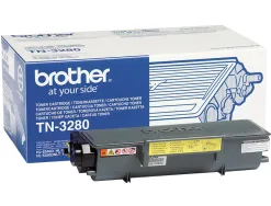 Toner laser brother tn3280 couleur noir haute capacité 8000p
