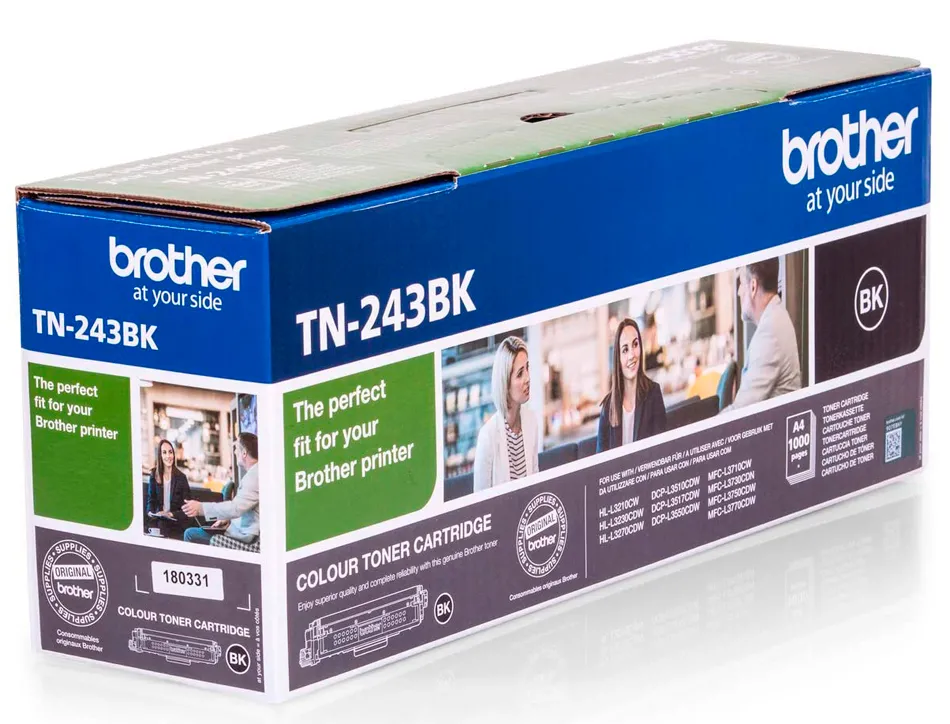 Toner laser brother tn243 pack de 4 couleurs