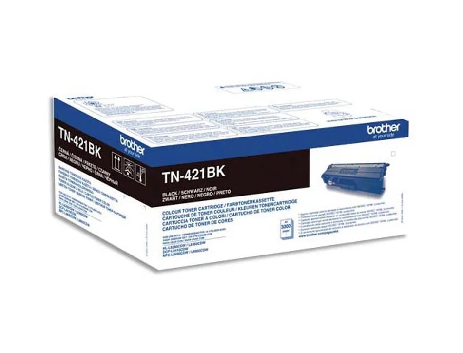 Toner laser brother tn421 pour dcp-l 8410 cdn mfc-l 8900 cdw/8690 cdw hl-l 8360 cdw/8260 cdw dcp-l 8410 cdw