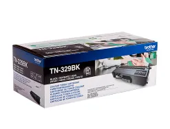 Toner laser brother tn329bk couleur noir 6000p