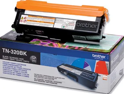 Toner laser brother tn320bk couleur noir 2500p