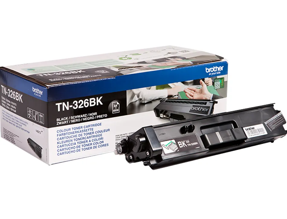 Toner laser brother tn326bk couleur noir 4000p
