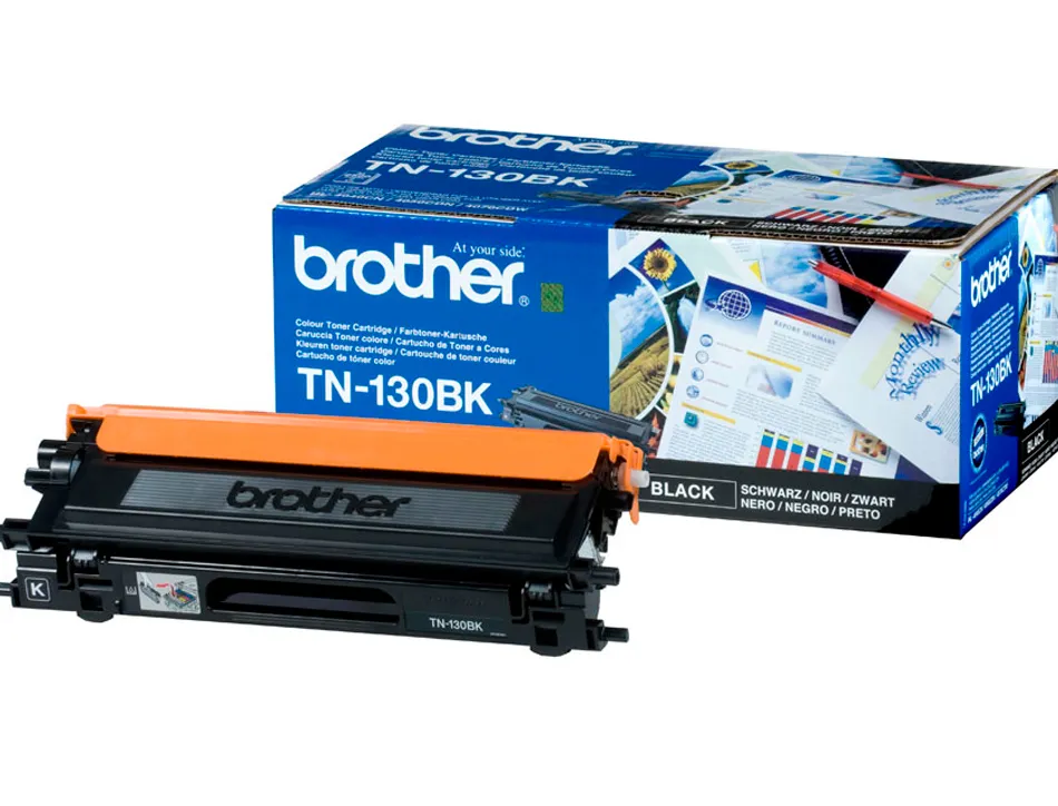 Toner laser brother tn130bk couleur noir 2500p