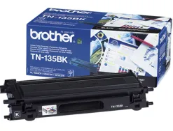 Toner laser brother tn135bk couleur noir haute capacité 5000p