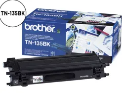 Toner laser brother tn135bk couleur noir haute capacité 5000p
