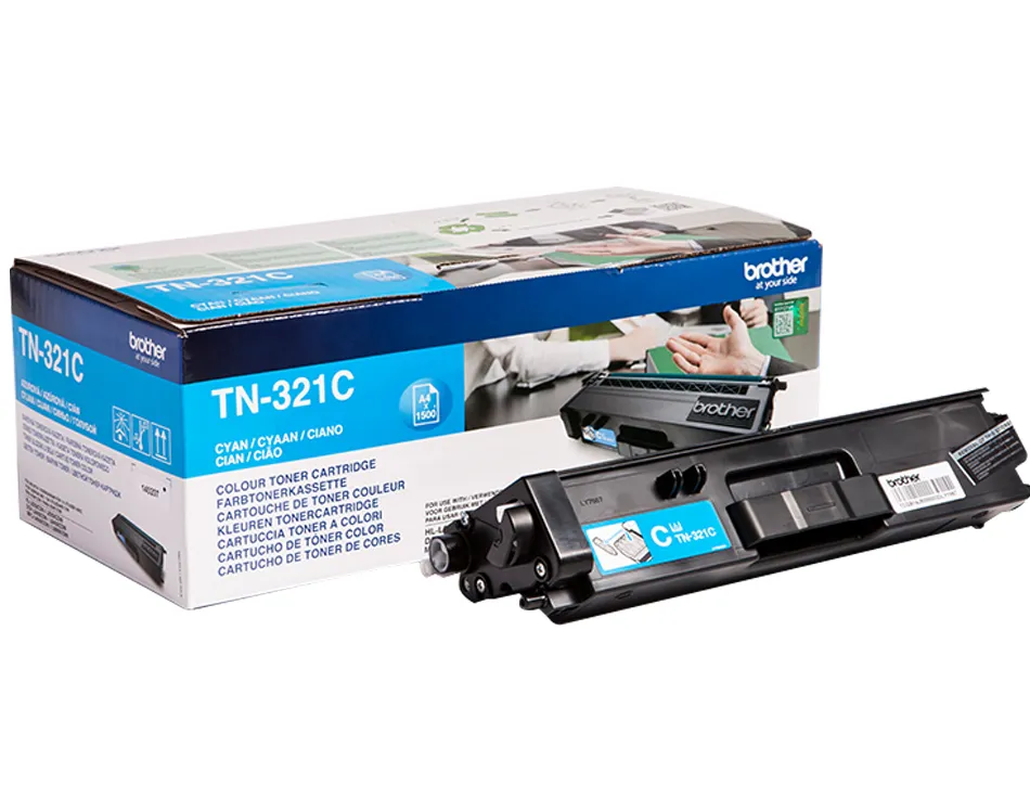 Toner laser brother tn321c couleur cyan 1500p