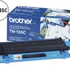 Toner laser brother tn135c couleur cyan haute capacité 4000p