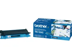 Toner laser brother tn135c couleur cyan haute capacité 4000p