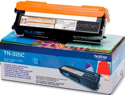 Toner laser brother tn325c couleur cyan haute capacité 3500p