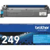 Toner laser brother tn249c haute capacite 4000p coloris cyan