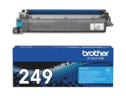 Toner laser brother tn249c haute capacite 4000p coloris cyan