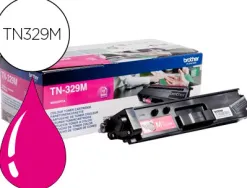 Toner laser brother tn329m couleur magenta 6000p