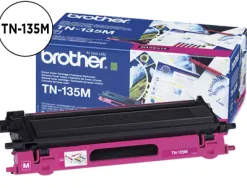 Toner laser brother tn135m couleur magenta haute capacité 4000p