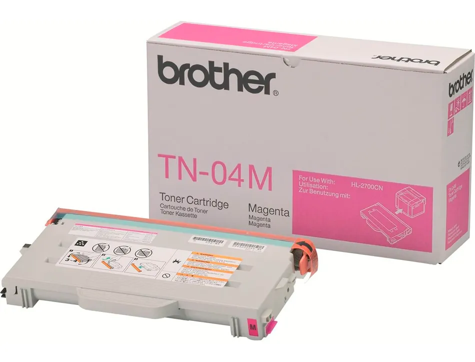 Toner laser brother tn04m couleur magenta 6000p