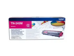 Toner laser brother tn245m couleur magenta haute capacité 2200p
