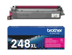 Toner laser brother tn248xlm 2300p coloris magenta