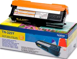 Toner laser brother tn325y couleur jaune haute capacité 3500p