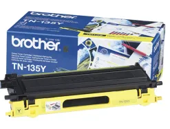 Toner laser brother tn135y couleur jaune haute capacité 4000p