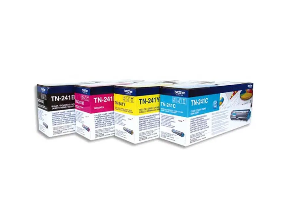 Toner laser brother tn241y couleur jaune 1400p