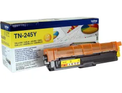 Toner laser brother tn245y couleur jaune haute capacité 2200p