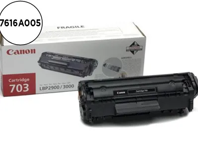 Toner laser canon 7616a005 couleur noir 2000p