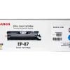 Toner laser canon 7432a003-ep87c couleur cyan 4000p
