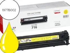 Toner laser canon 1977b002 couleur jaune 1500p