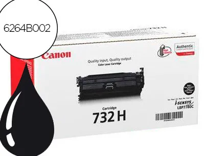 Toner laser canon 6264b002 couleur noir haute capacité 12000p