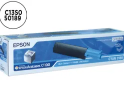 Toner laser epson s050159 c13s050189 couleur cyan haute capacité 4000p