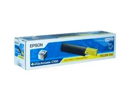 Toner laser epson s050187 c13s050187 couleur jaune haute capacité 4000p