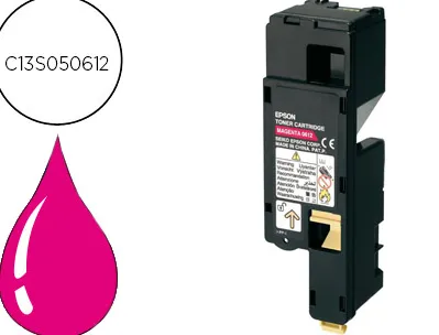 Toner laser epson s050612 c13s050612 couleur magenta 1400p