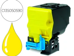 Toner laser epson s050590 c13s050590 couleur jaune 6000p
