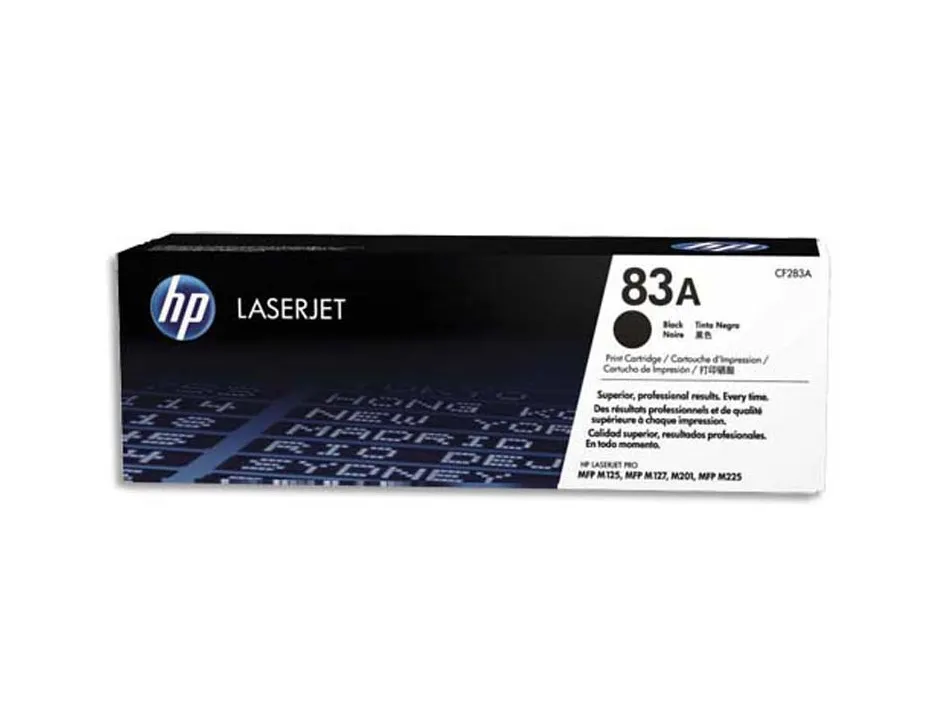 Toner laser hp 337 cf283a pour laserjet m127/125/225/201 couleur noir 1500p