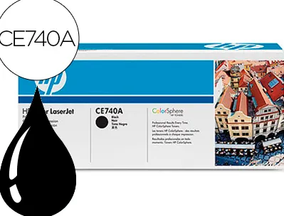 Toner laser hp 307a ce740a pour cp5225 couleur noir 7000p