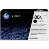 Toner laser hp 80a cf280a pour laserjet pro 400m401/400m425 couleur noir 2700p