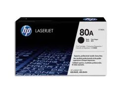 Toner laser hp 80a cf280a pour laserjet pro 400m401/400m425 couleur noir 2700p