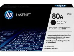 Toner laser hp 80a cf280a pour laserjet pro 400m401/400m425 couleur noir 2700p
