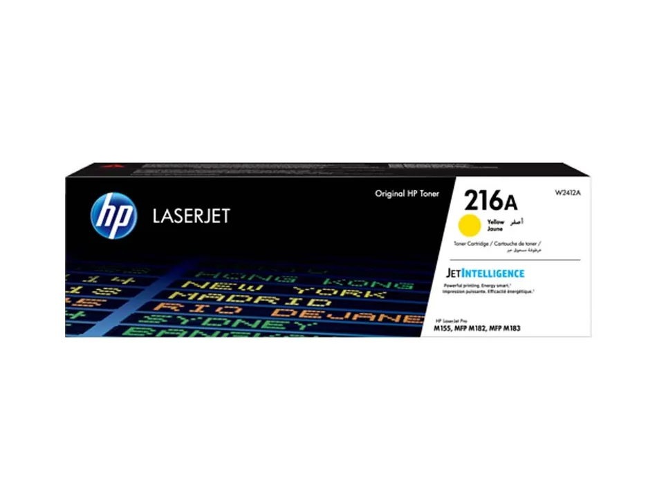 Toner laser hp 216a couleur jaune 850 pages