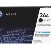 Toner laser hp 26a pour laserjet pro m402/mfp m426 couleur noir 3100p