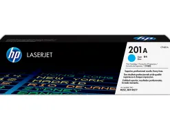 Toner laser hp 201a pour laserjet pro mfp m277/m274/m252 couleur cyan 1400p