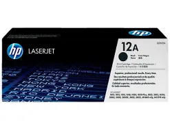 Toner laser hp 12a q2612a pour laserjet 1010/1012/1015/1018/1020/1022/3015/3020/3030 couleur noir 2000p